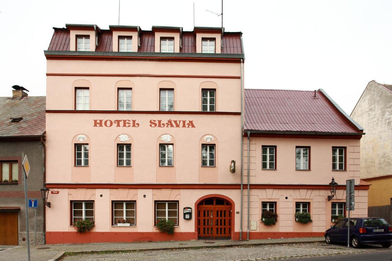 Hotel Slávie Klášterec nad Ohří Exteriér fotografie