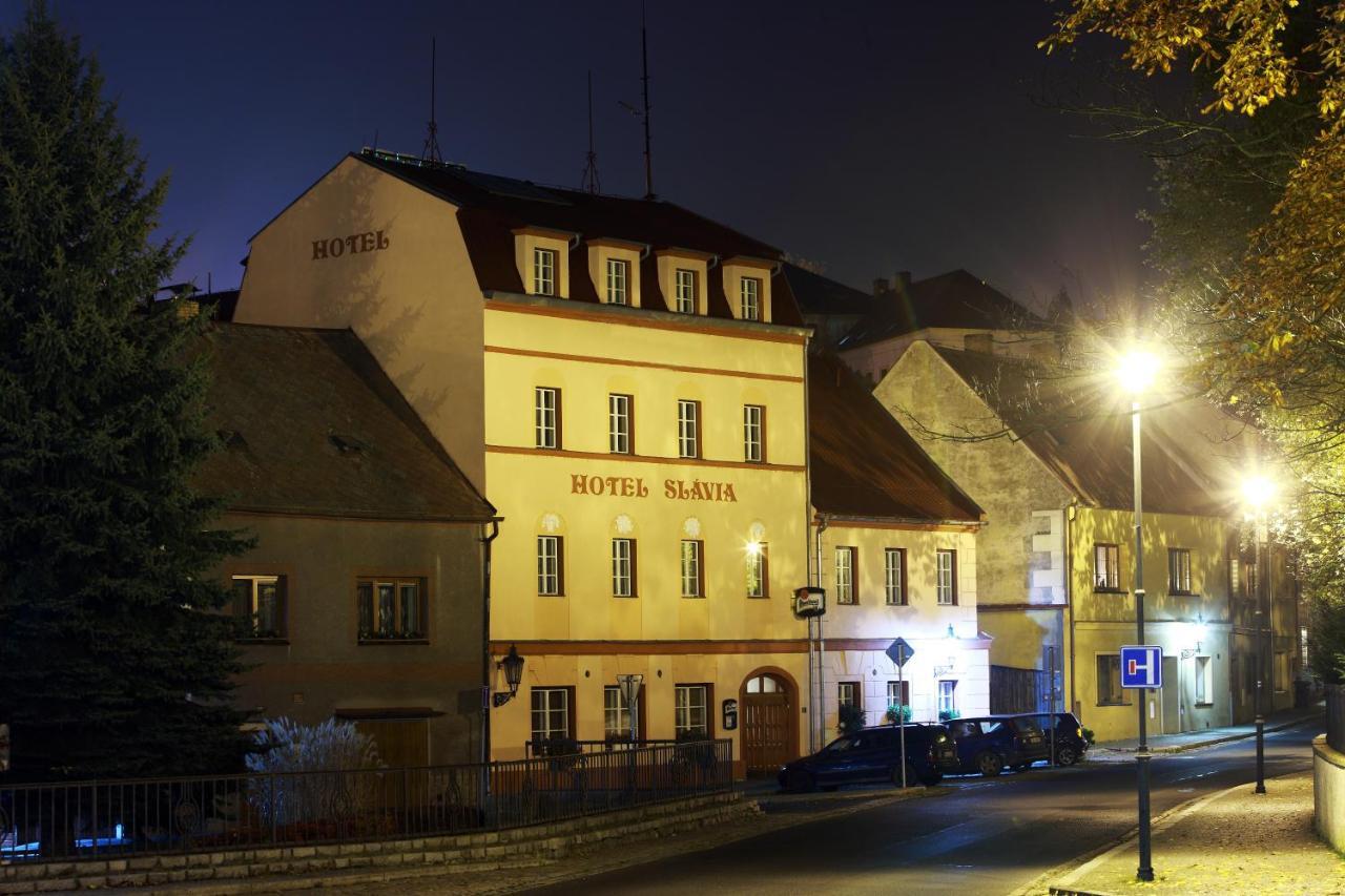 Hotel Slávie Klášterec nad Ohří Exteriér fotografie