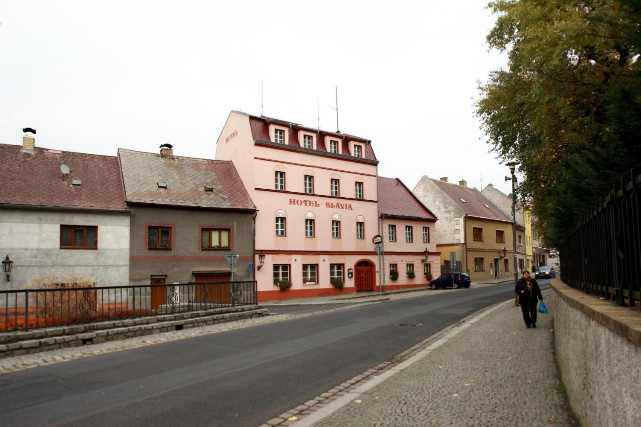 Hotel Slávie Klášterec nad Ohří Exteriér fotografie